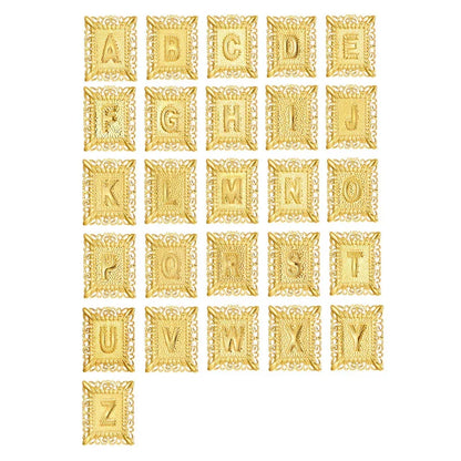 Kreuz-Initialen-Halskettenset | Gold