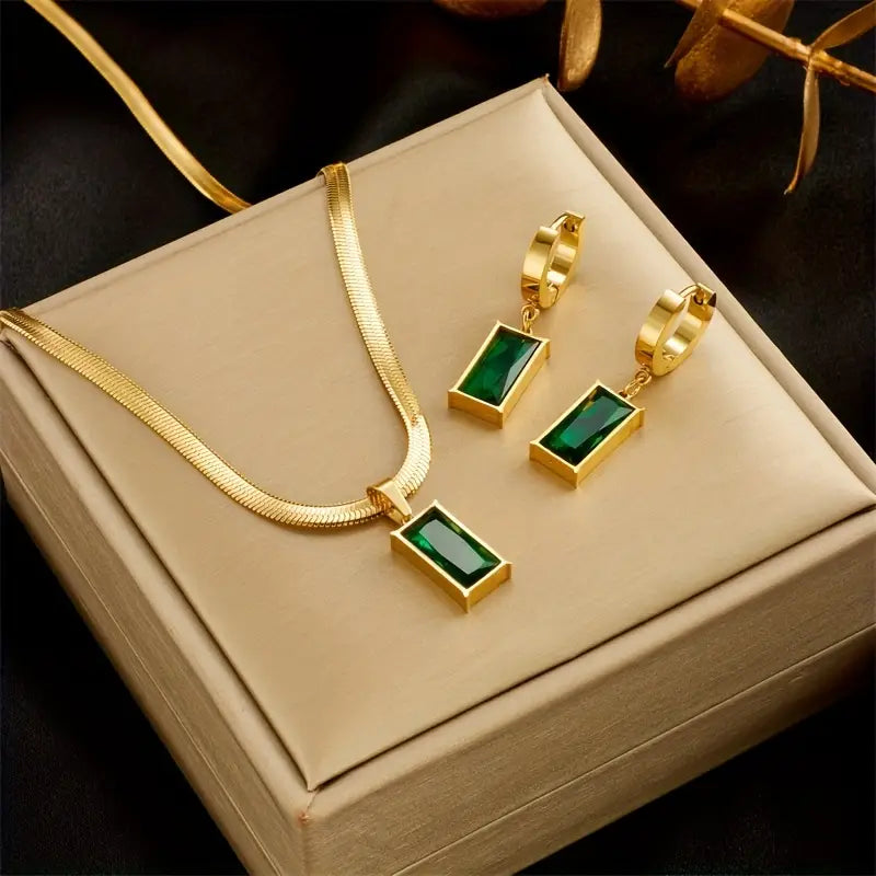 Iselotte Verdain Schmuckset | Gold