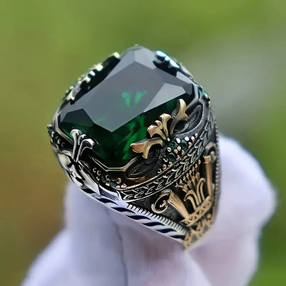 Klara Emerin Ring | Gold-Mix