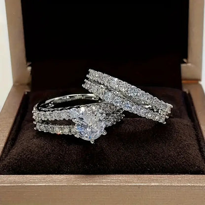 Ewigkeitstraum Ring-Set | Gold