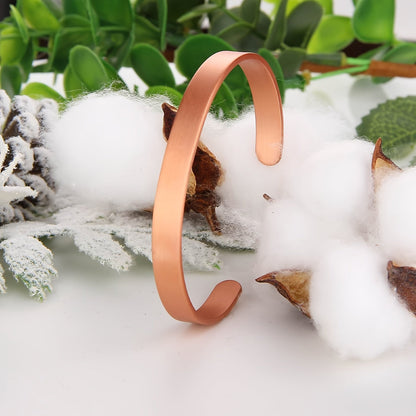 Minimalistisches Kupferarmband