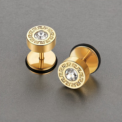 Theron Keyline Ohrstecker | Gold