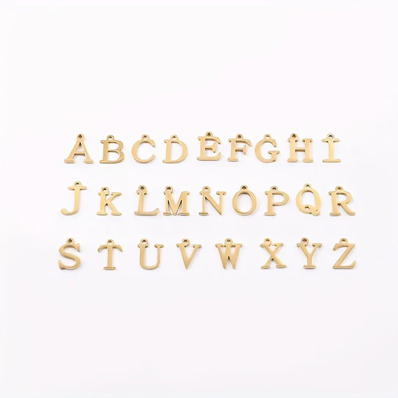 Anfangsbuchstaben-Armband | Gold