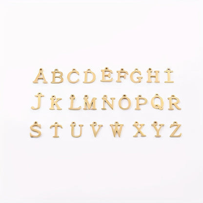 Anfangsbuchstaben-Armband | Gold