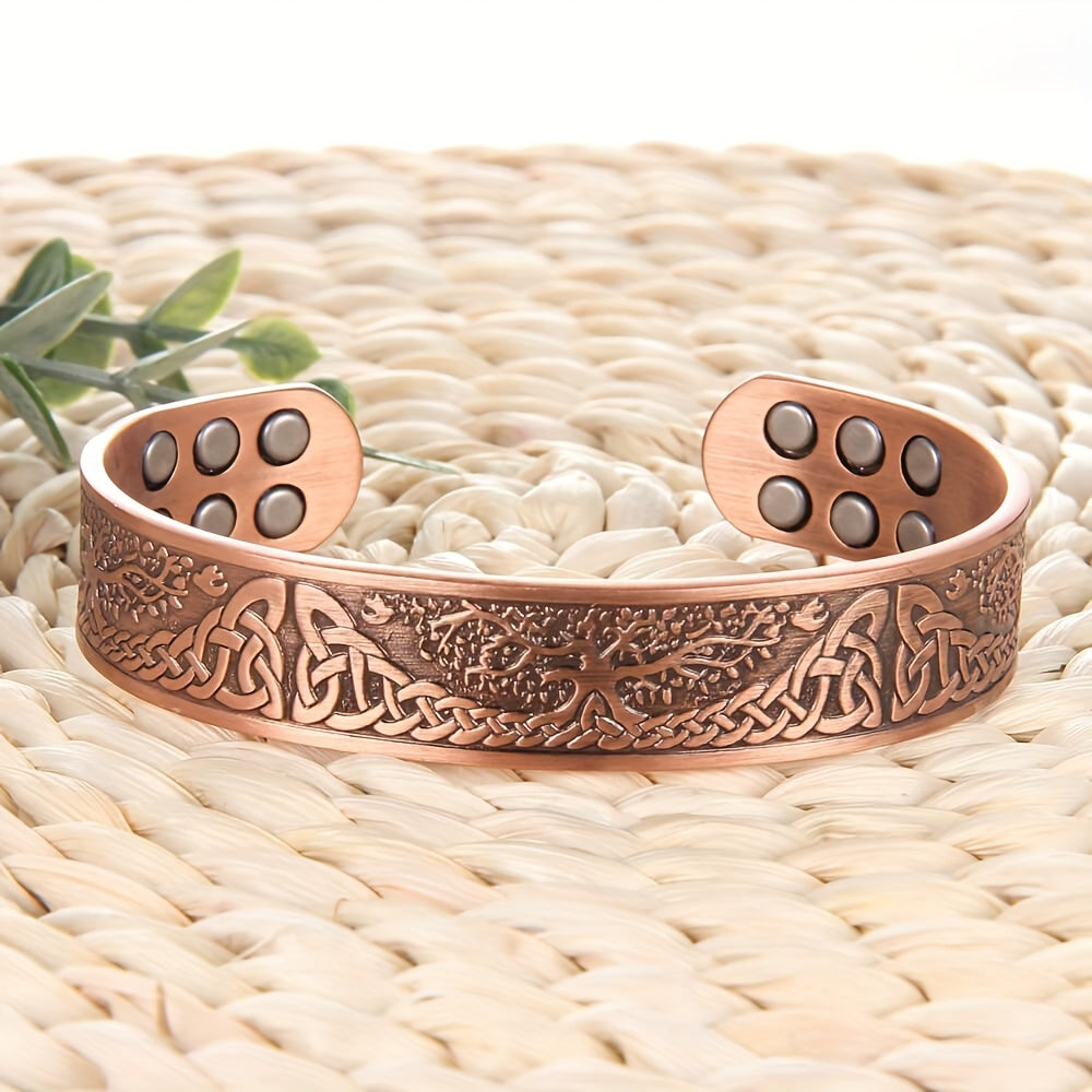 Kupferarmband Eternal Roots