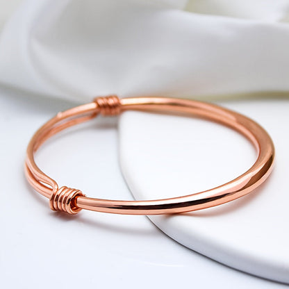 Serene Twist Kupferarmband