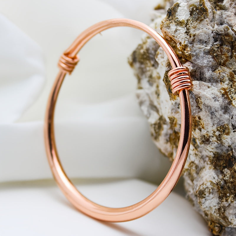 Serene Twist Kupferarmband