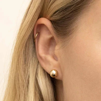 Viel Spaß Ohrstecker | Gold