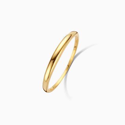 Schmaler Kuppelring | Gold