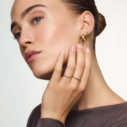 Schmaler Kuppelring | Gold