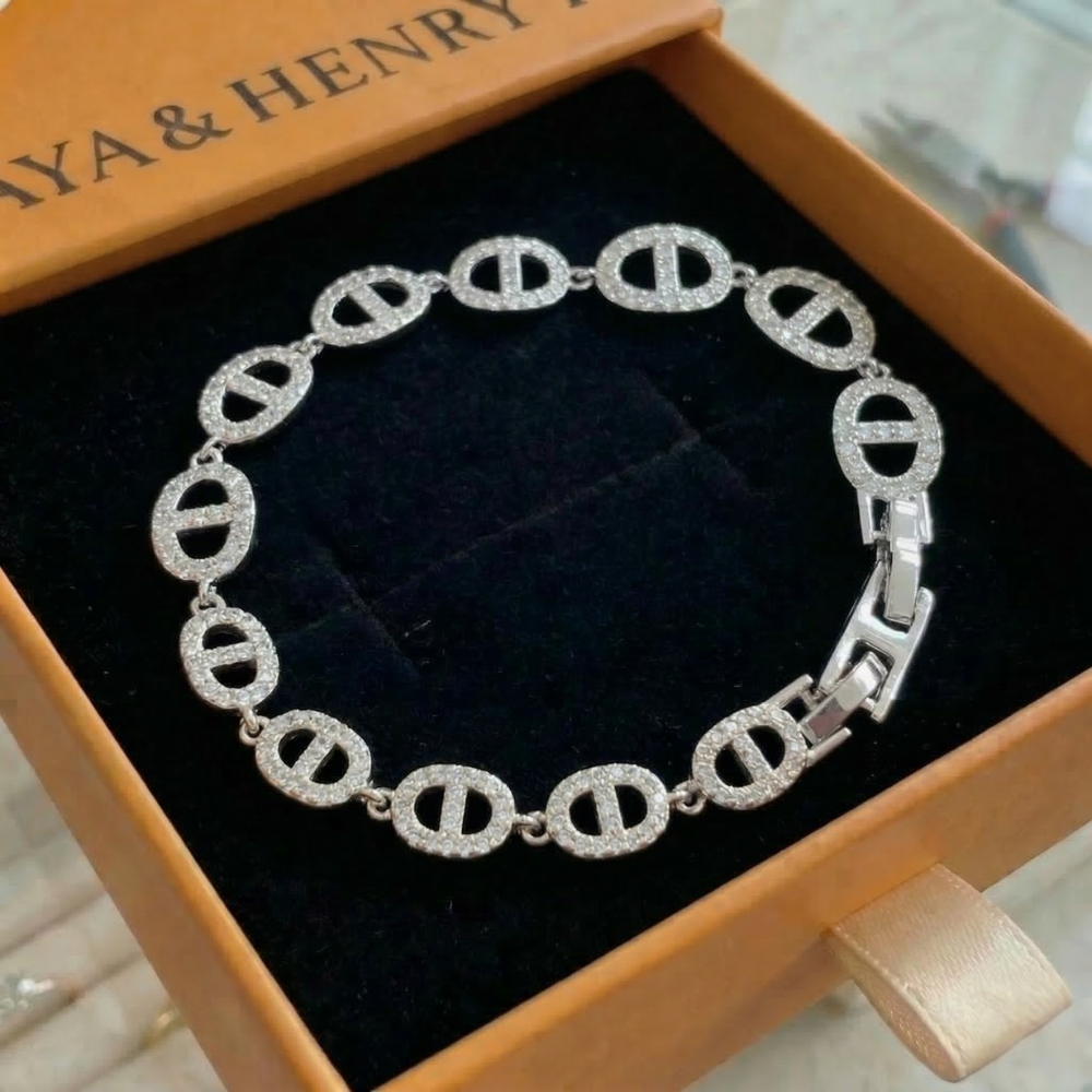 Isla Marina Bracelet | White Gold