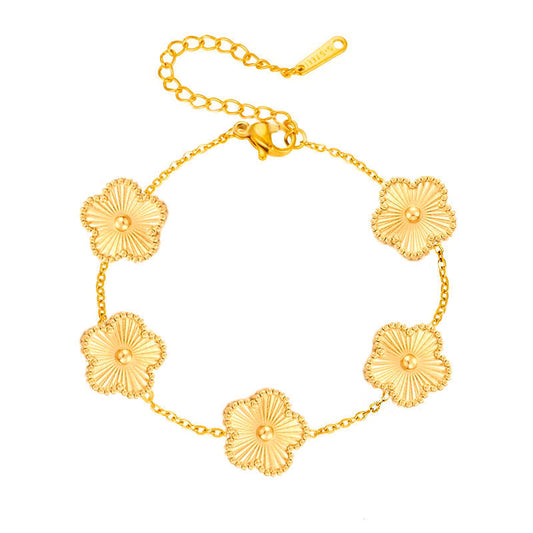 Florielle Bloom Charm-Armband | Gold