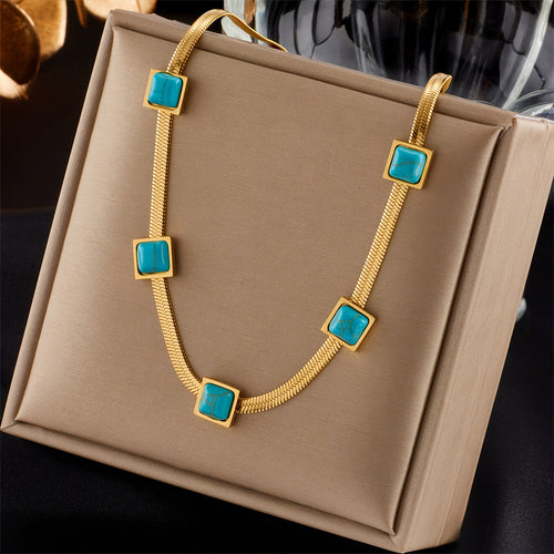 Vionelle Coastline Necklace | Gold
