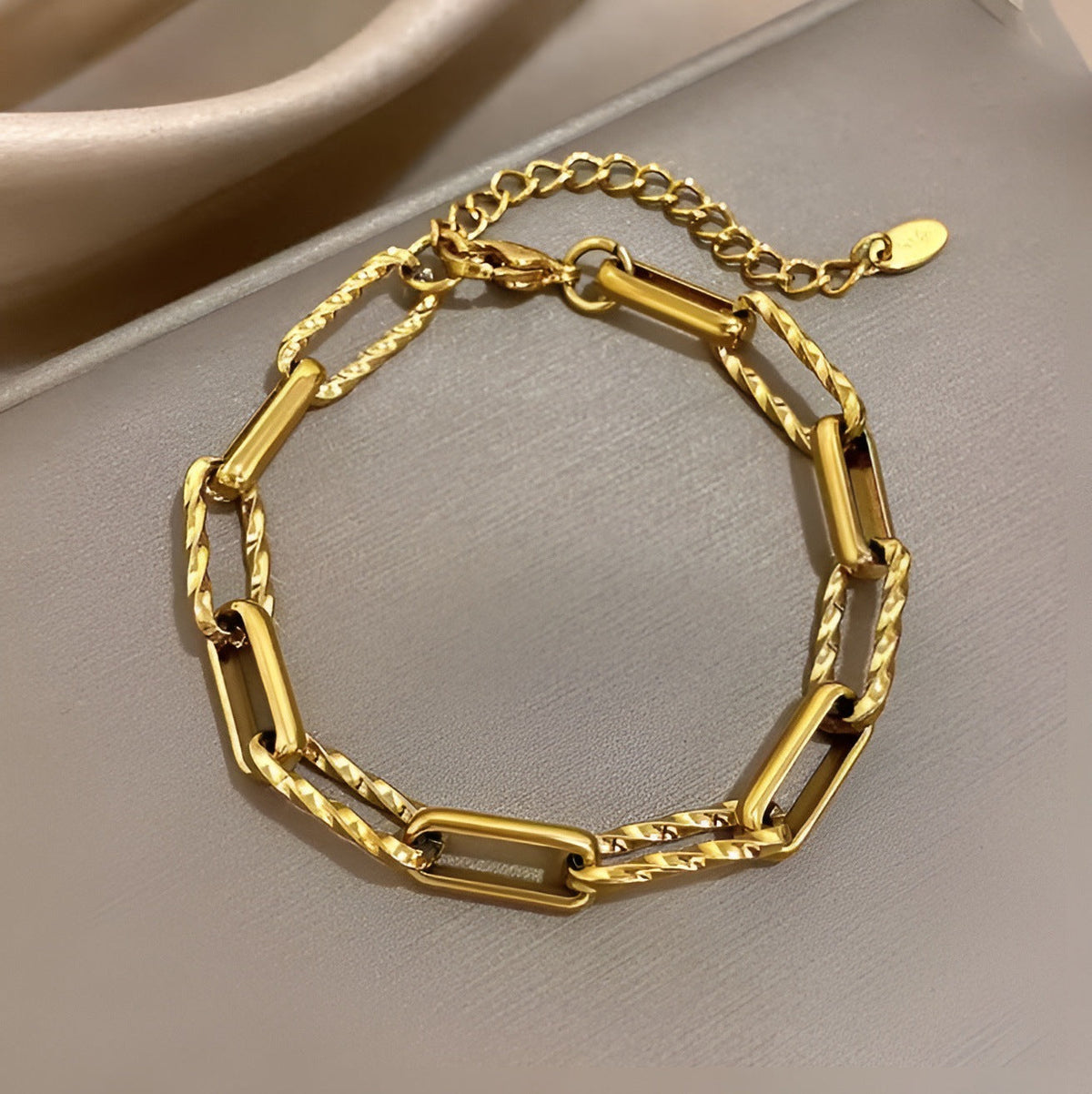 Chunky Link Lorielle Armband | Gold