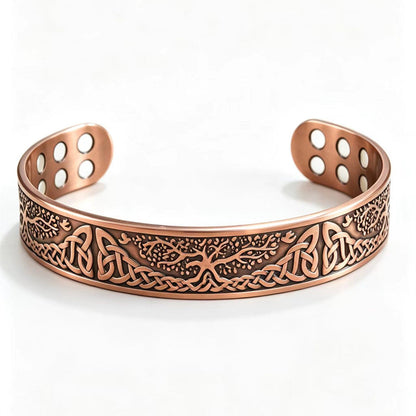 Kupferarmband Eternal Roots