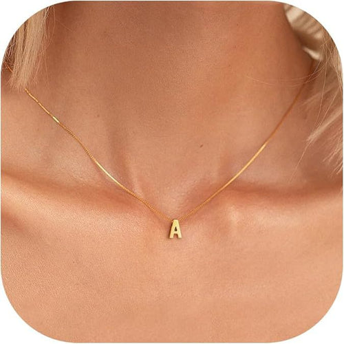 Initialen-Kette Love Letter - Gold