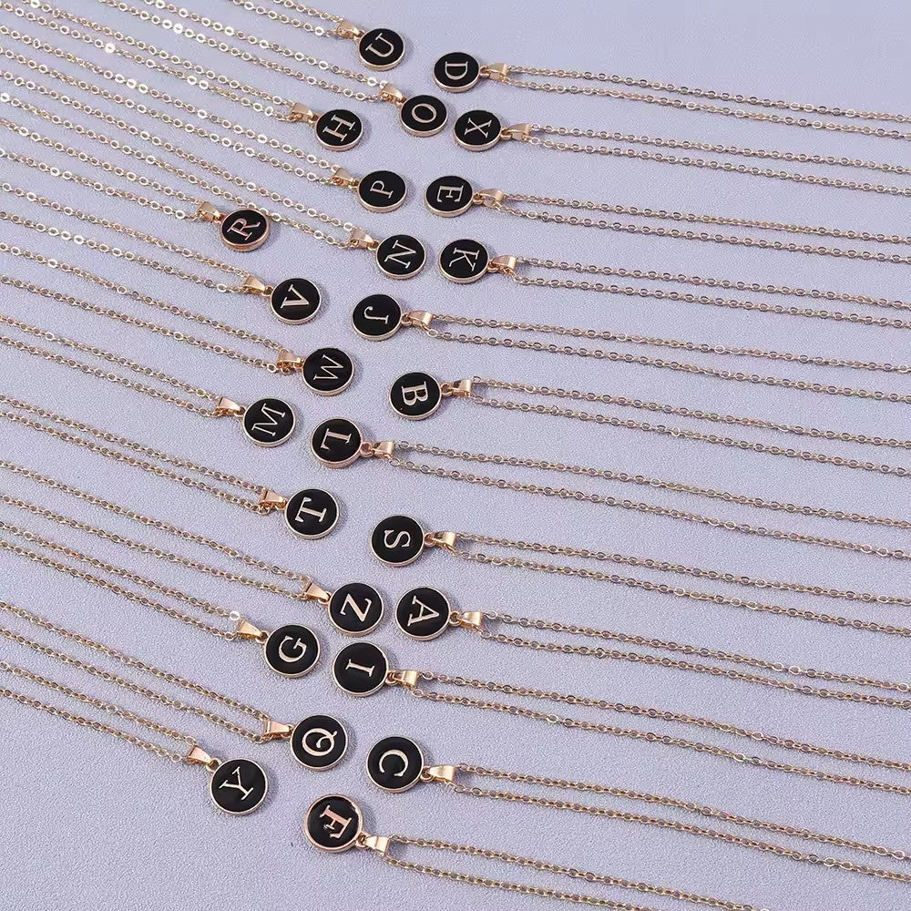 Monette Initialen-Halskette | Gold