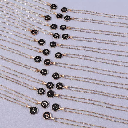 Monette Initialen-Halskette | Gold