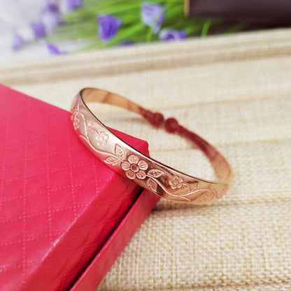 Dahlia Rose Kupferarmband