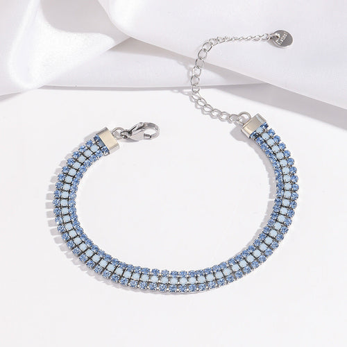 Signature Shine Armband | Weißgold