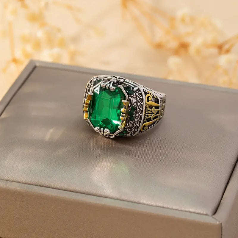 Klara Emerin Ring | Gold-Mix