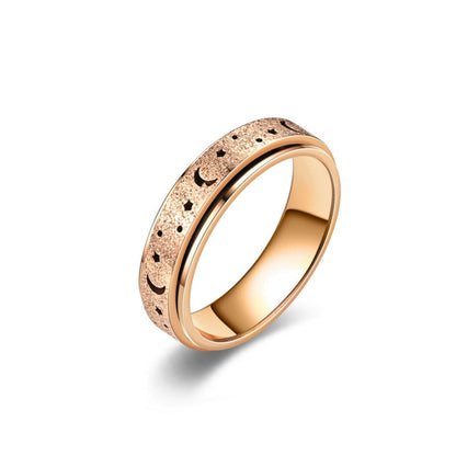 Atlas Nachthimmel-Ring | Weißgold