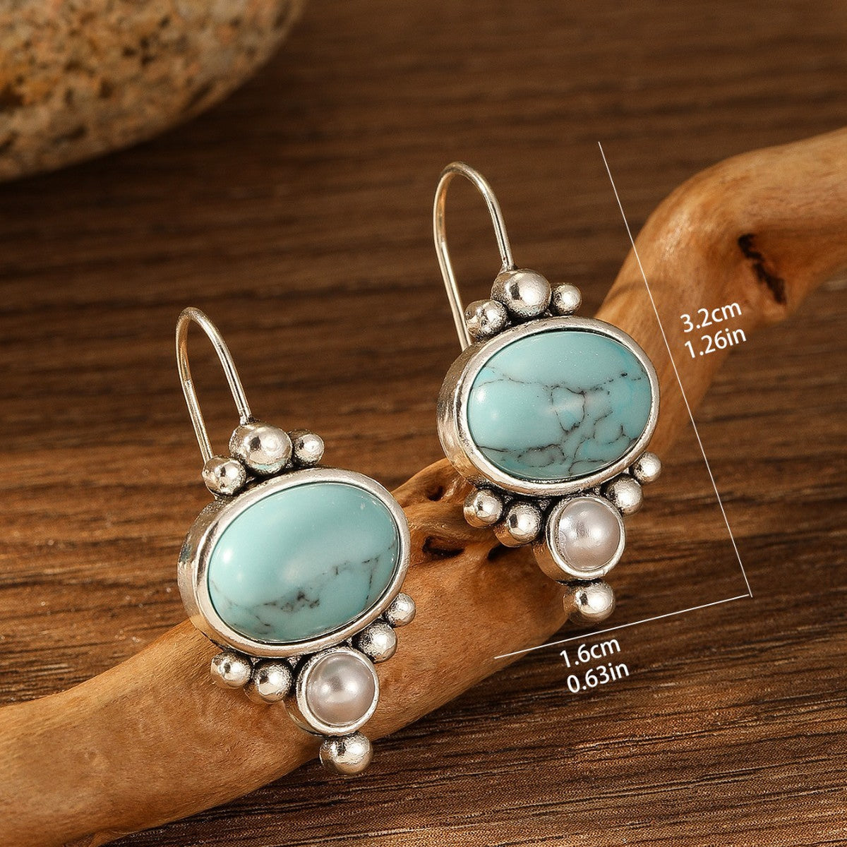 Briselle Shorelight Ohrringe | Weißgold