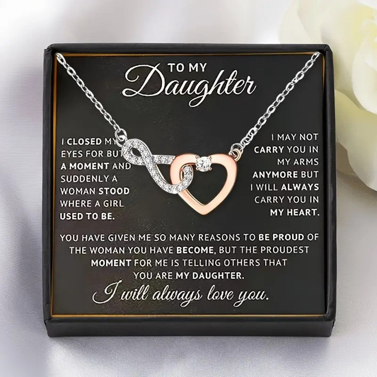 To My Daughter - Endless Promise Necklace
