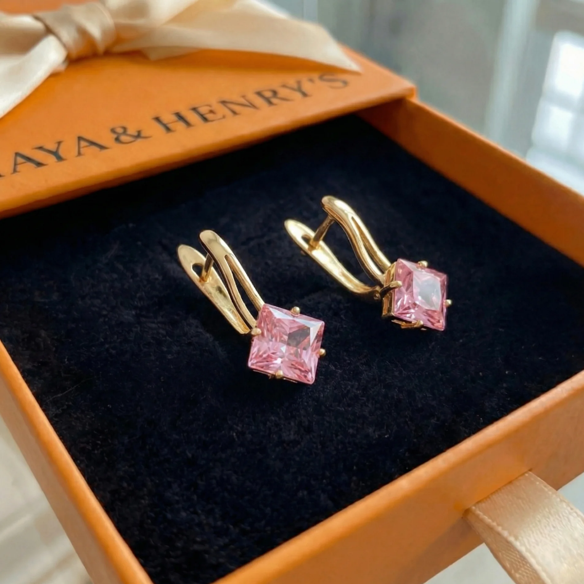 Rosaluxe Crownlight Ohrringe | Roségold