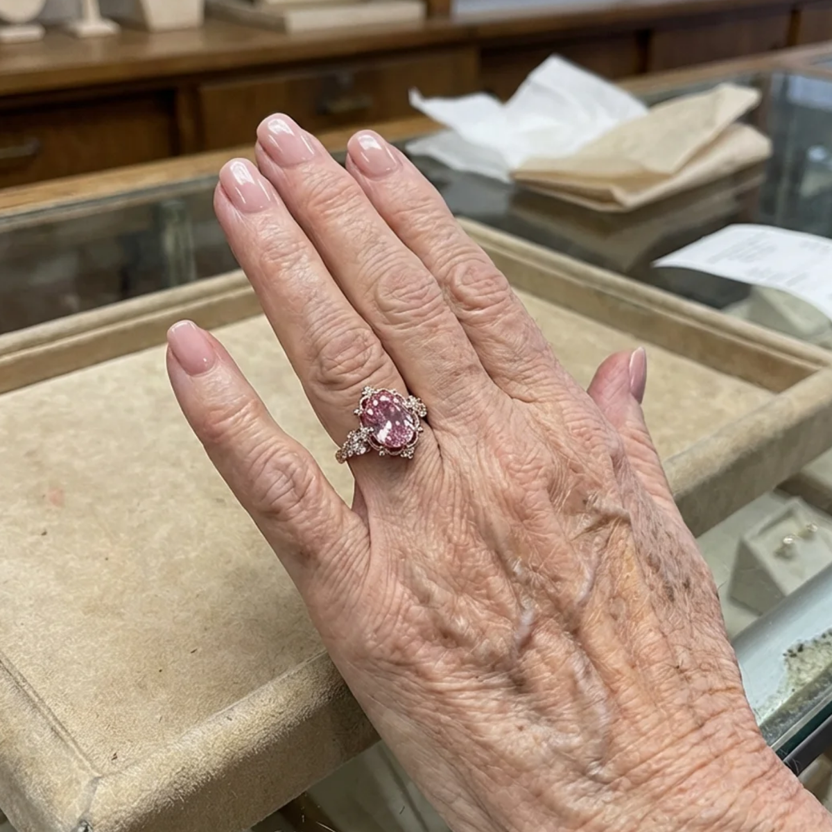 Rosavelyn Tiara Ring | Roségold