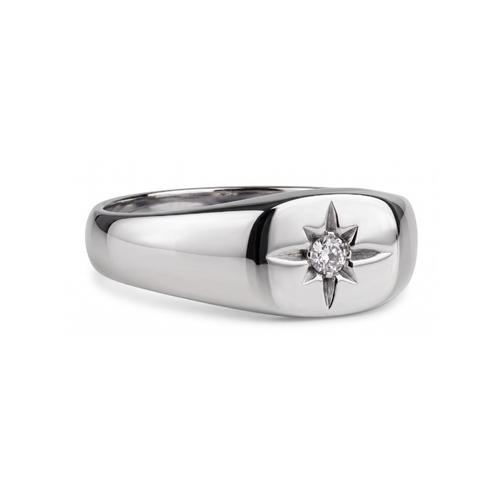 Soren Starcrest Ring | Weißgold