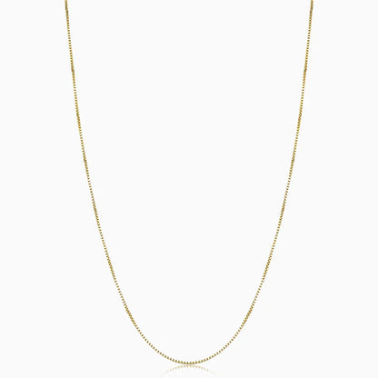 Bodega Box Necklace - Gold