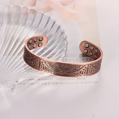 Kupferarmband Eternal Roots