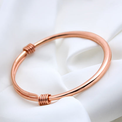 Serene Twist Kupferarmband