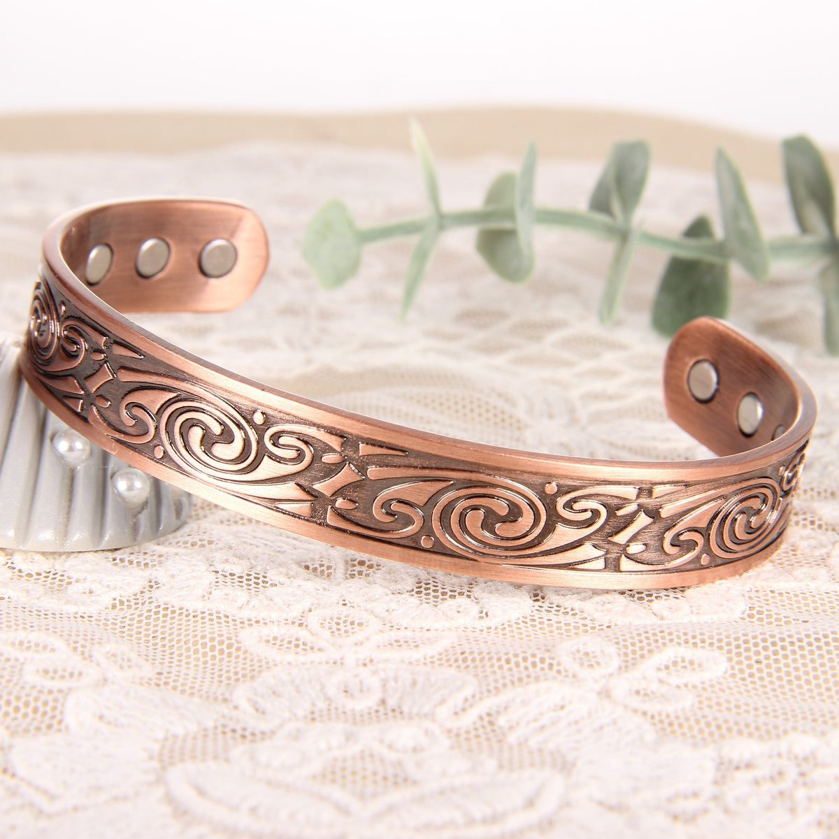 Kupferarmband „Mystic Scroll“
