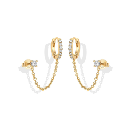 Adella Chain Ohrringe | Gold