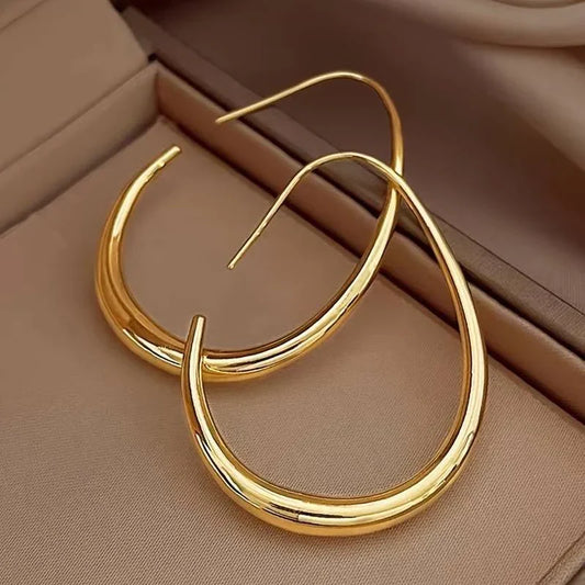 Antike Gold-Creolen - Gold