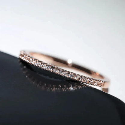 Palmina Verdalis Ring | Weißgold