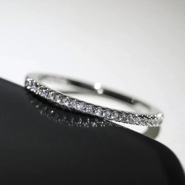 Palmina Verdalis Ring | Weißgold