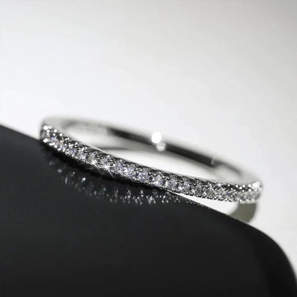 Palmina Verdalis Ring | Weißgold